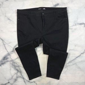 Old Navy Rockstar High Rise Super Skinny Jeans Size 28 Secret Slim Pockets Black